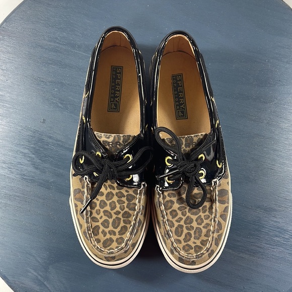 Sperry Biscayne Leopard Boat Shoe Women’s 6 - Picture 7 of 8